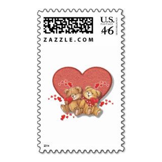 Hugs and Kisses Bears Stamps