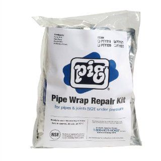 New Pig PTY121 8 Piece Pipe Wrap Repair Kit, For 4 1/2"   6" Diameter Non Pressurized Pipes and Joints Epoxy Adhesives