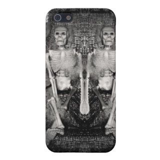 Twin Skeletons for Halloween Cases For iPhone 5