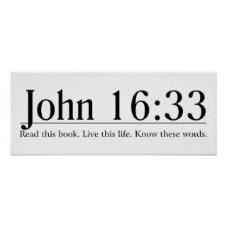 Read the Bible John 1633 Print