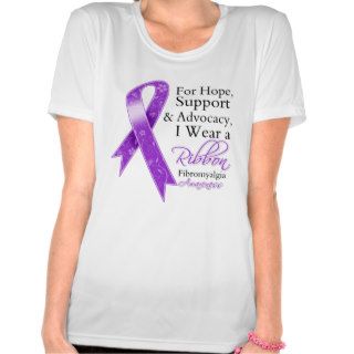 Fibromyalgia Support Hope Awareness Tees