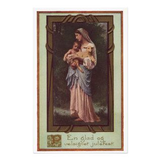 Mary and Child Personalized Stationery