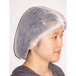 Disposable Hair Net Caps (Case of 100) Protective Apparel