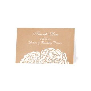 Thank You Cards   Peony Print  Writing Paper 