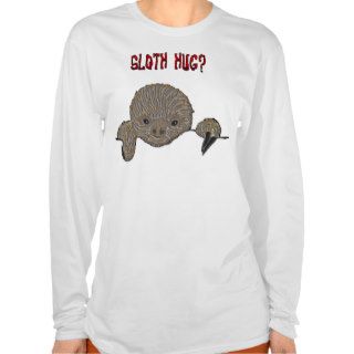 Sloth Hug Baby Sloth Tee Shirt