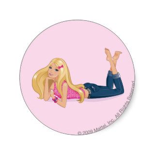 Casual Barbie Stickers