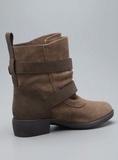 MIA Odettee Leather Moto Buckle Boot MIA Boots