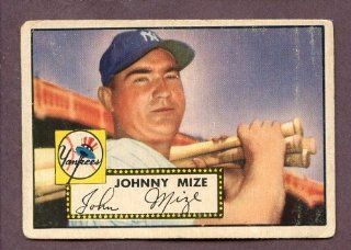1952 Topps #129 Johnny Mize Yankees Good 219707 Kit Young Cards Sports Collectibles