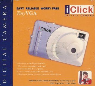 iClick Tiny VGA 3 in 1 Digital Camera / Webcam / Camcorder  Camera & Photo