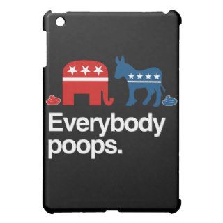 EVERYBODY POOPS POLITICAL.png iPad Mini Cover