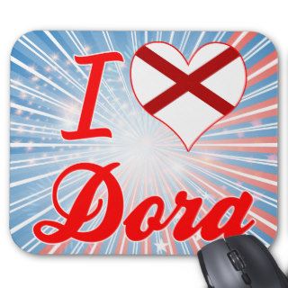 I Love Dora, Alabama Mouse Pad