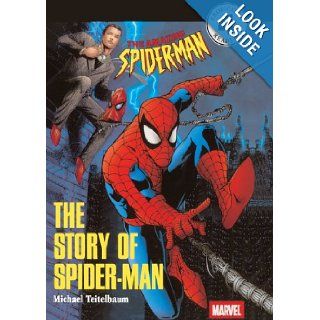 The Story Of Spider Man (Turtleback School & Library Binding Edition) (DK Readers Level 4 (Pb)) (9780613439596) Michael Teitelbaum Books