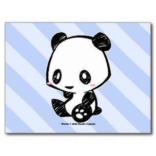 Weetle Panda Postcards