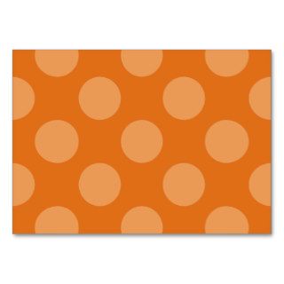 Artistic Abstract Retro Polka Dots Orange Blue Business Cards