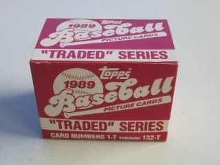 1989 Topps Traded Baseball Complete Factory Set #1T 132T Ken Griffey Jr. Rookie Sports Collectibles