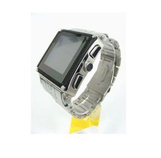 Waterproof Watch Mobile Phone W818 Unlocked GSM Quad Band /4  sliver Cell Phones & Accessories