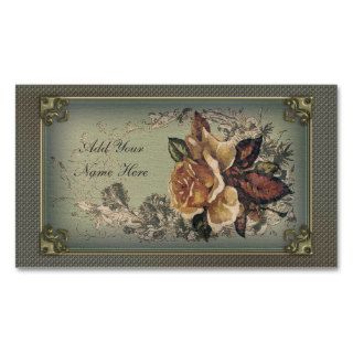 Antique Rose (new blue edition) Business Card