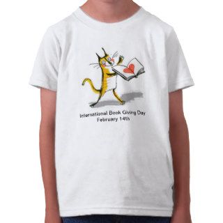 International Book Giving Day t shirt   child