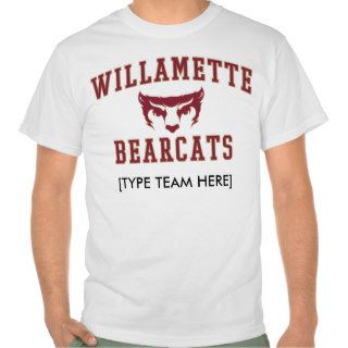 Willamette University Bearcats Salem, OR Tshirt