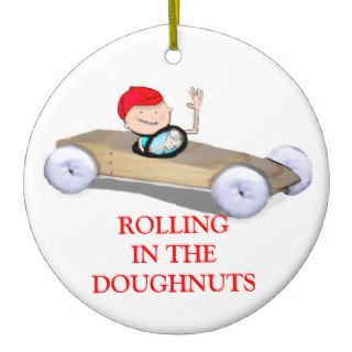 PINEWOOD DERBY CHRISTMAS ORNAMENT