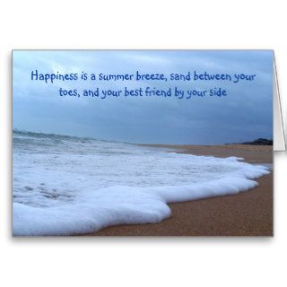 Beach Shoreline Photograph Greeting Card