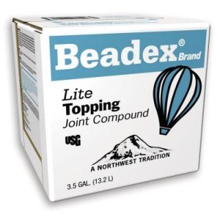 BEADEX Brand 3.5 Gallon Lite Topping Pre Mixed Joint Compound 385262