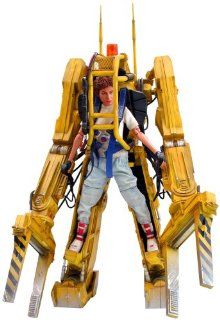 Hot Toys Movie Masterpiece   1/6 Scale Fully Poseable Model Aliens   Power Loader With Ripley Toys & Games