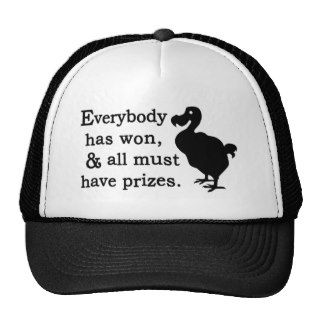 Alice Dodo Everybody Has Won Hats