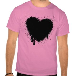 Grunge Heart   Black Shirts