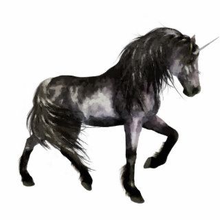 Black Unicorn Photo Sculpture