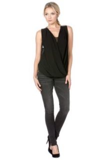 Miss Me Women's Draped Front Top