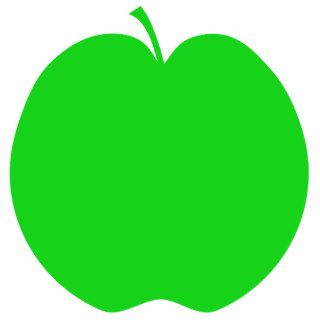 Green Apple. Cut Outs