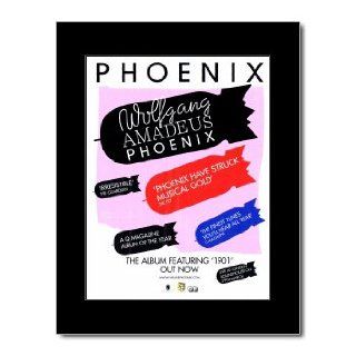 PHOENIX   Wolfgang Amadeus Phoenix Matted Mini Poster   28.5x21cm   Prints
