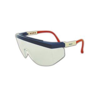 Magid Y30RWBC Gemstone Sapphire Protective Eyewears, Clear Lens and Red/White/Blue Frame (Case of 144) Safety Glasses
