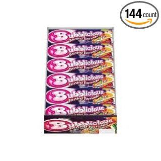 Bubblicious Twisted Tornado Bubble Gum   5 piece pack, 144 per case  Chewing Gum  Grocery & Gourmet Food