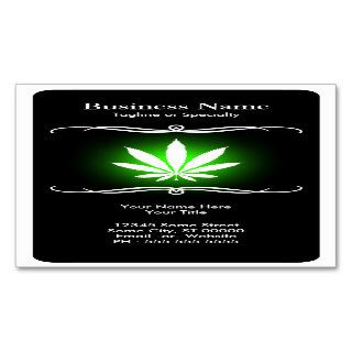 mod marijuana business cards