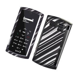 SY 6760 Incognito Rubber 2D Case Lines Silver 166 Cell Phones & Accessories