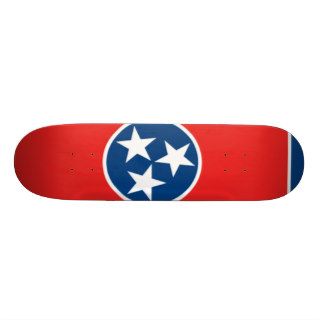 TENNESSEE STATE FLAG SKATE BOARD DECK