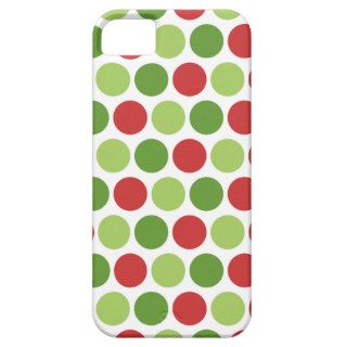 Christmas Polka Dots iPhone 5/5S Case