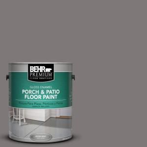 BEHR Premium 1 Gal. #PFC 74 Tarnished Silver Gloss Porch and Patio Floor Paint 673001