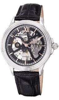 Stuhrling Original Men's 167.33151 Classic Delphi Priam Automatic Skeleton Black Watch Watches