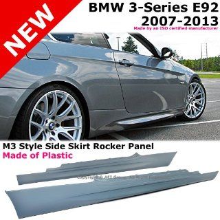 BMW E92 3 Series 2DR 07 13 PP Euro M3 Style Side Skirts Body Kit Rocker Panel Automotive