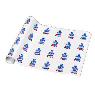 Symbol of Presbyterian religion Gift Wrap