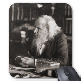Dmitri Ivanovich Mendeleev Portrait Mouse Pads
