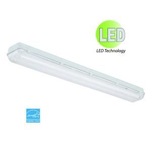 HomeSelects White LED Vapor Tight Light 6218