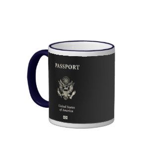 US Passport Cover Mugs