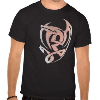 Seghetti Tribal Dragon Design Shirt