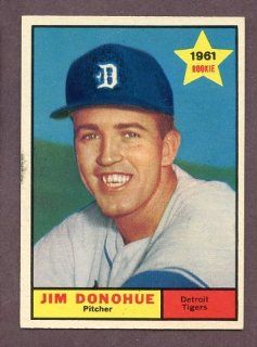 1961 Topps #151 Jim Donohue Tigers EX MT 206479 Kit Young Cards Sports Collectibles
