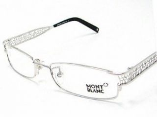 Mont Blanc MB152 MB 152 Silver Tone A92 Optical Eyeglasses 52 17 130 Clothing