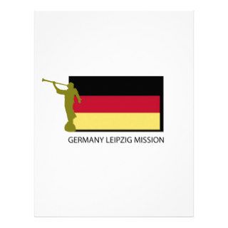GERMANY LEIPZIG MISSION LDS CTR PERSONALIZED LETTERHEAD